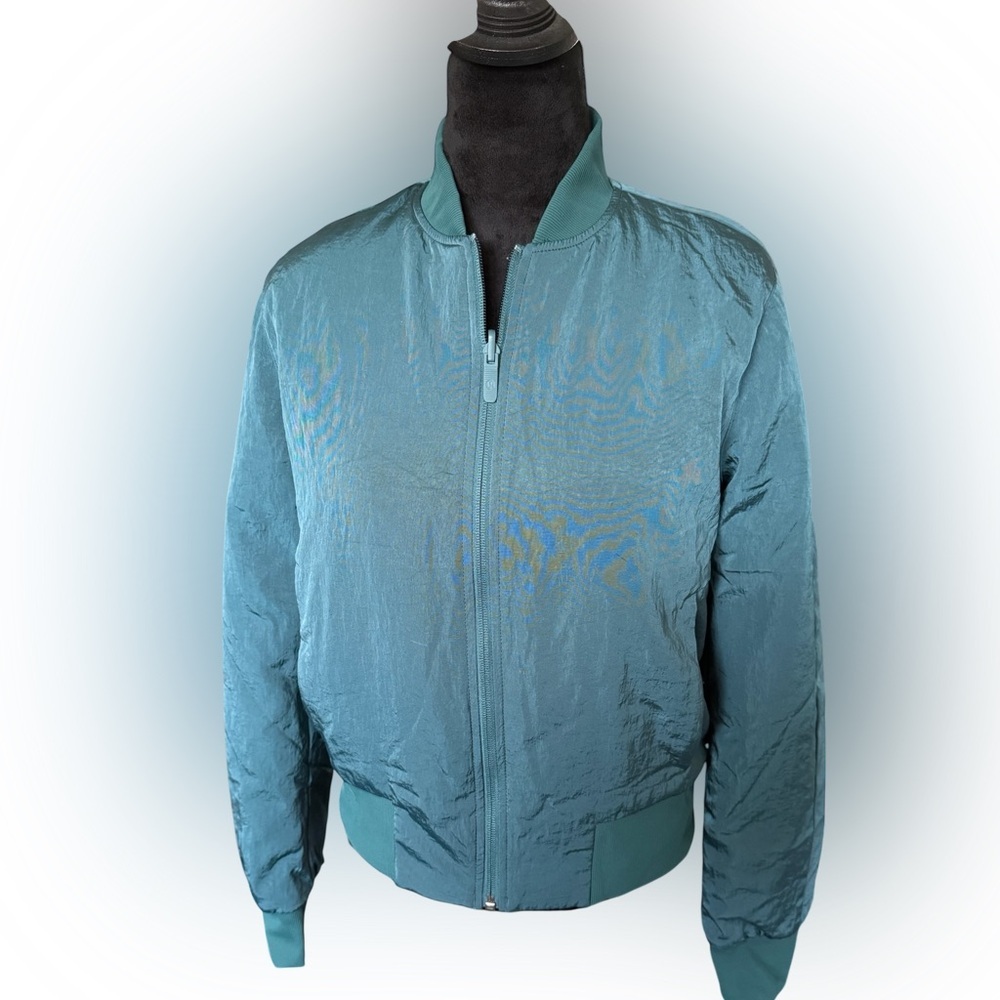 Lululemon Non-Stop Bomber Jacket Green Jasper Size 6